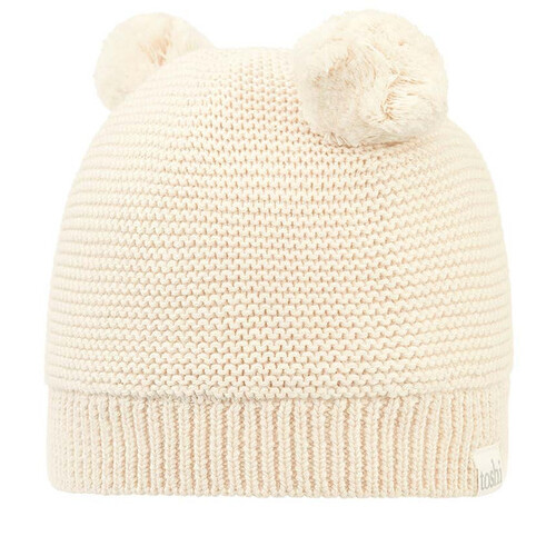 Toshi - Organic Beanie Snowy Feather [Size: S]