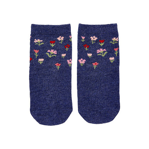 Toshi - Periwinkle Organic Baby Socks