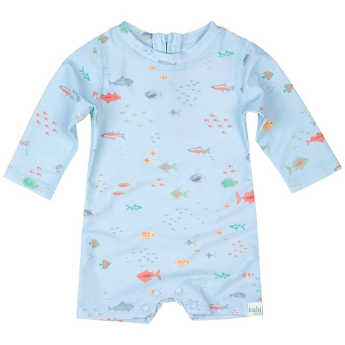 Toshi - Swim Onesie Long Sleeve Reef [Size: 0]