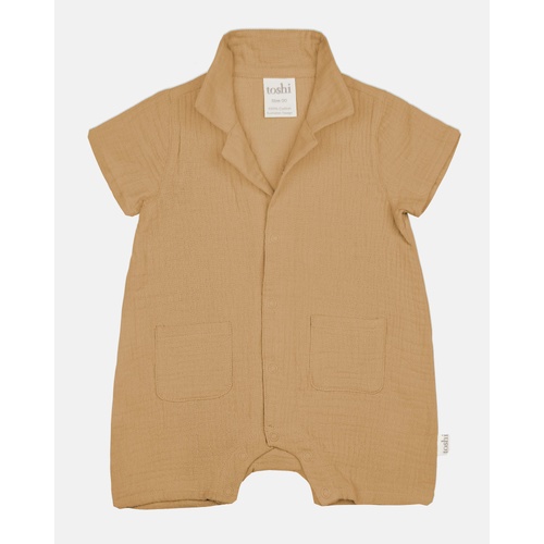 Toshi - Sammy Romper - Driftwood [Size: 00]