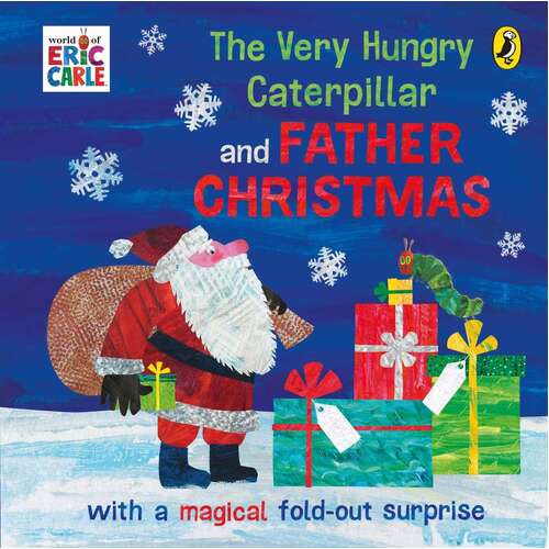 The Very Hungry Caterpillar and Father Christmas Board Book
