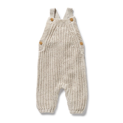 Wilson + Frenchy - Cookie & Cream Organic Knitted Overall [Size: 000]