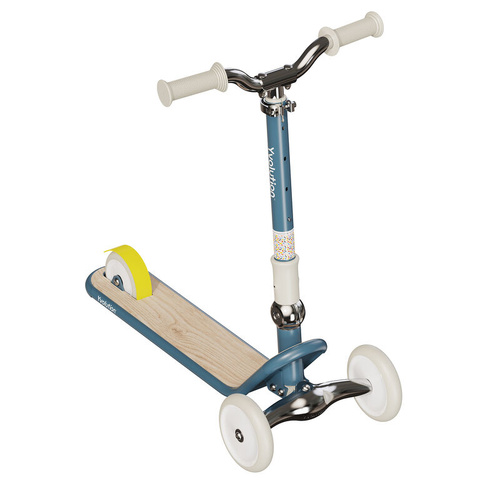 Yvolution - Glider 3 Wheel Scooter - Classic Blue